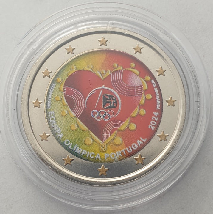 Portugal - 2 euros 2024 B, couleur, non circulée