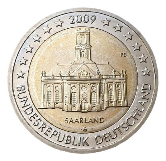 Allemagne - 2 euros 2009 A, non circulé