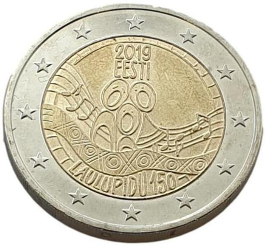 Estonie - 2 euros 2019 A, non circulée