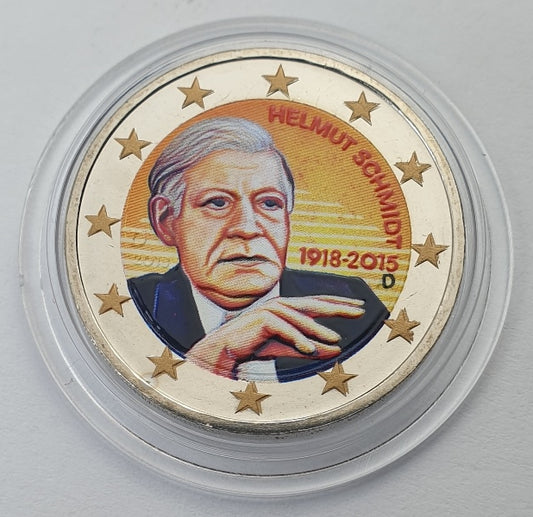 Allemagne - 2 euros 2015 D, couleur, non circulée
