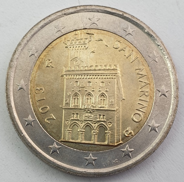 Saint-Marin - 2 euros 2013, non circulé