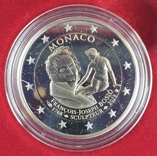 Monaco - 2 euros 2018, non circulée, épreuve