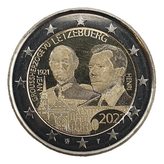 Luxembourg - 2 euros 2021 B, non circulé