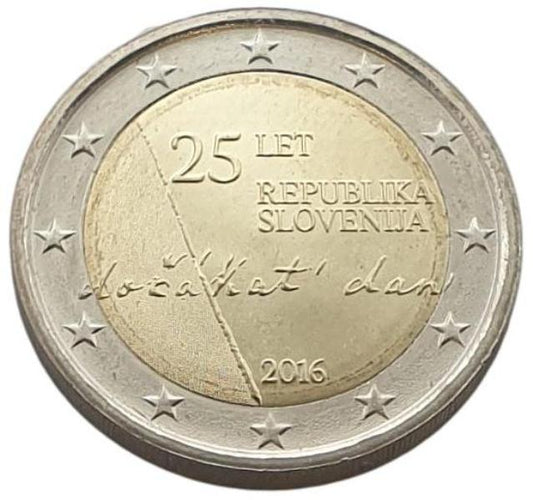 Slovénie - 2 euros 2016, non circulé