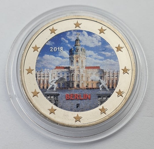 Allemagne - 2 euros 2018 F, couleur, non circulée