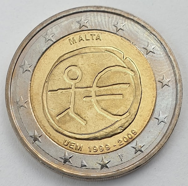 Malte - 2 euros (UEM 2009), non circulé