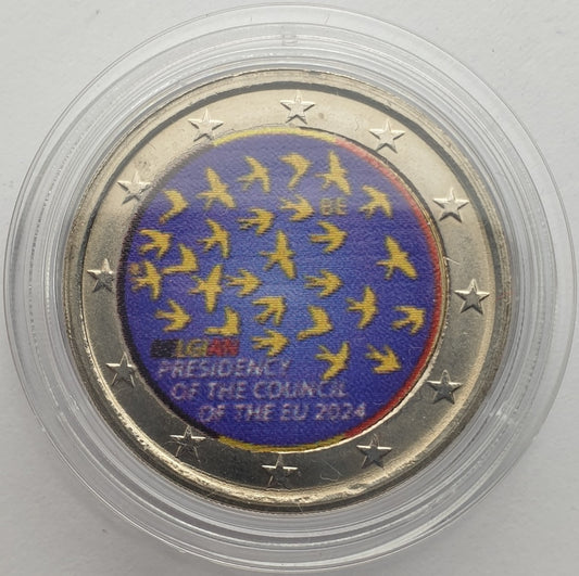 Belgique - 2 Euro 2024, Avers