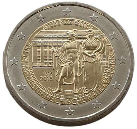 Autriche - 2 euros 2016, non circulé