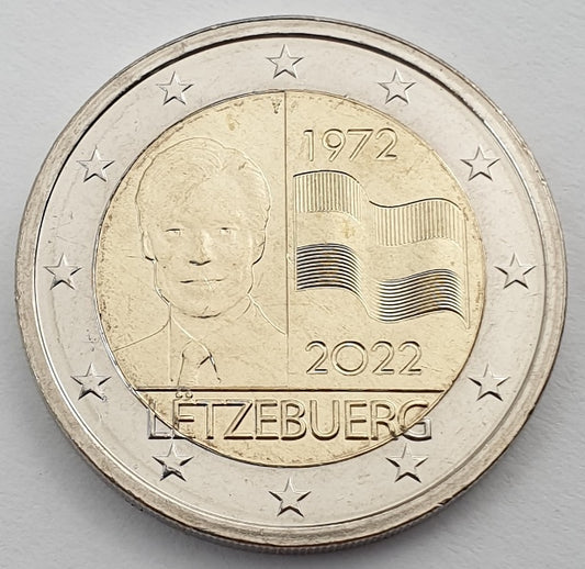Luxembourg - 2 euros 2022 A, non circulé