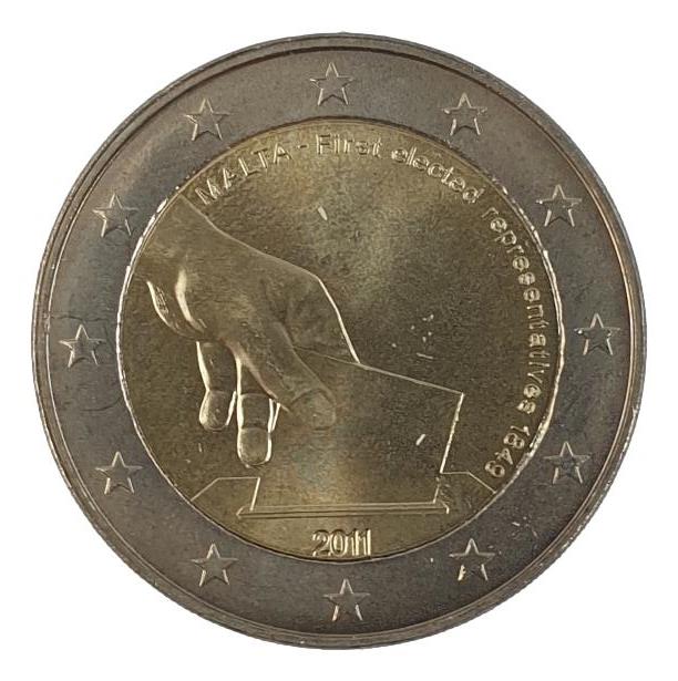 Malte - 2 euros 2011, non circulée
