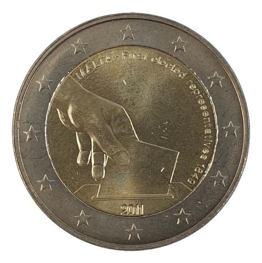 Malte - 2 euros 2011, non circulée