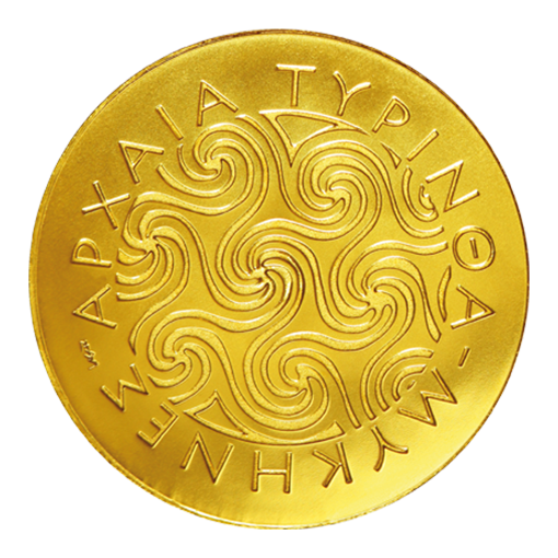 Grèce - 50 euros 2013, Tyrinthe antique - Mycènes, épreuve d'or