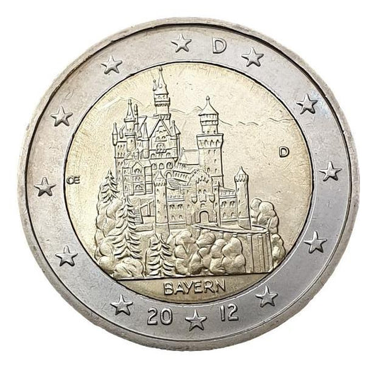 Allemagne - 2 euros 2012 D, non circulé