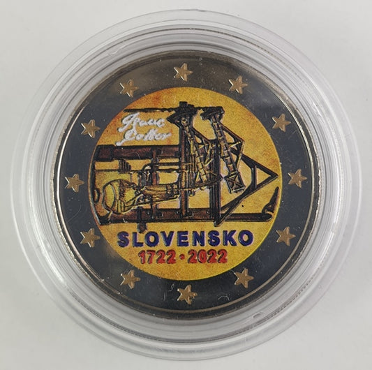 Slovaquie - 2 euros 2022, couleur, non circulée