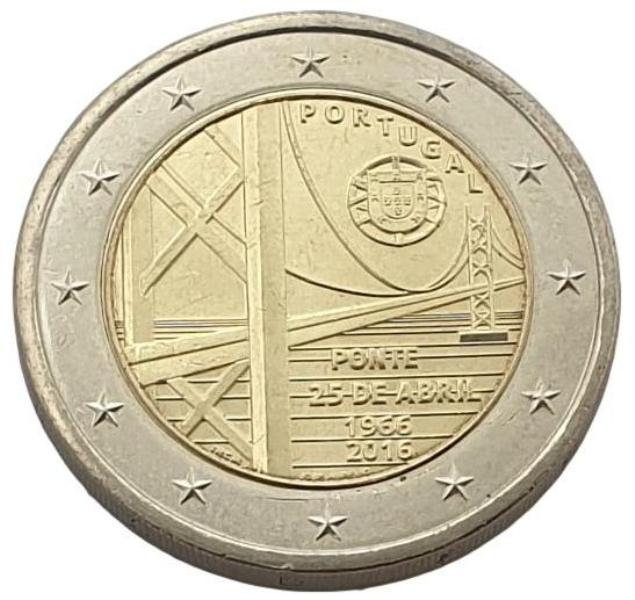 Portugal - 2 euros 2016 B, non circulé