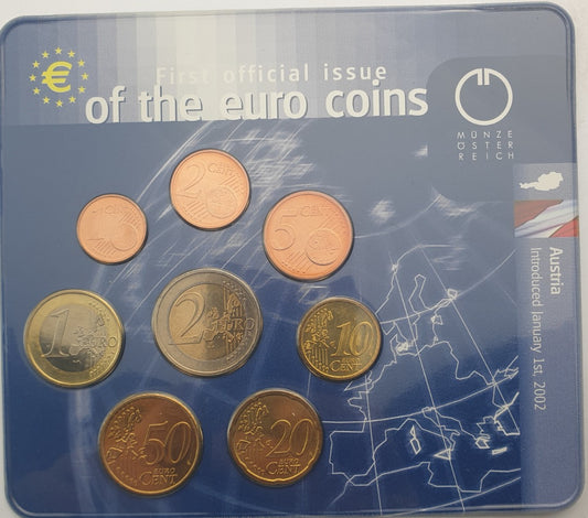 Euro Series - Autriche 2002, Première édition officielle