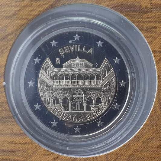 Espagne - 2 Euro 2024, Alcázar de Séville, PROOF