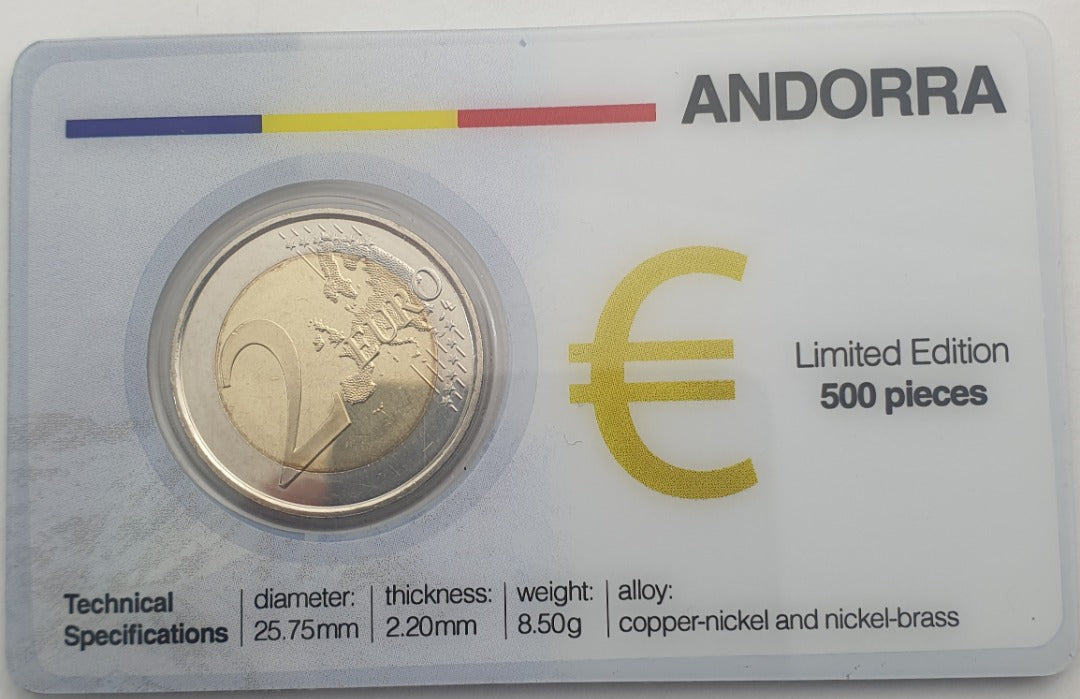 Andorre - 2 euros 2014 (carte à pièces)