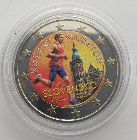 Slovaquie - 2 Euro 2024, Marathon de la Paix de Košice, Couleur