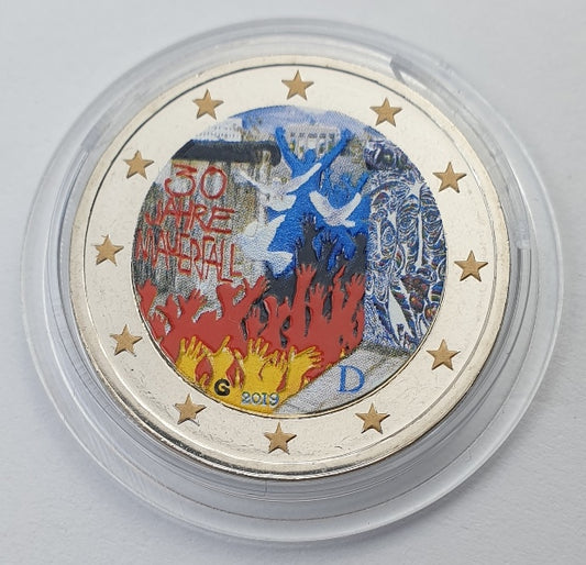 Allemagne - 2 euros 2019 G, couleur, non circulée