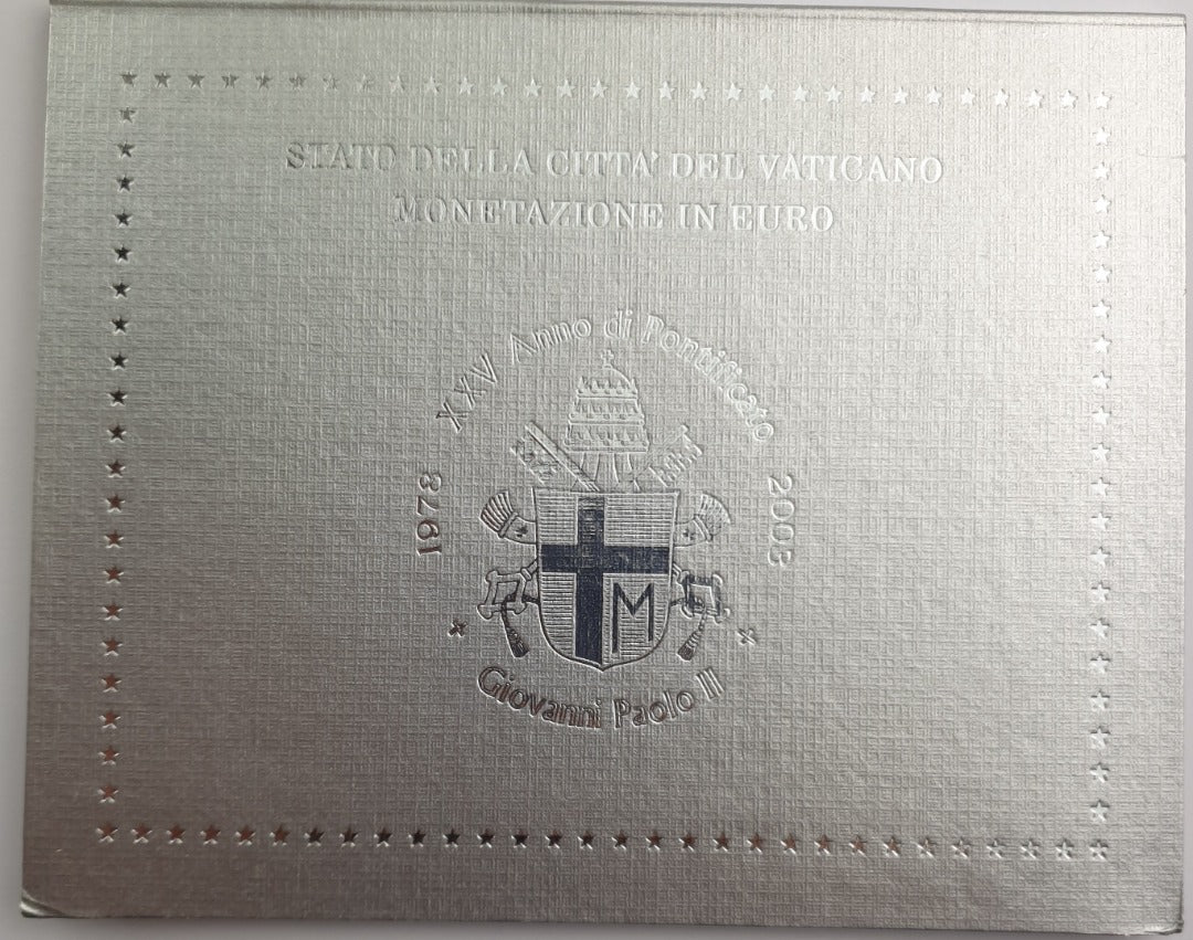 Euro Series - Vatican 2003