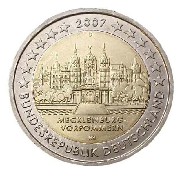 Allemagne - 2 euros 2007 D, non circulé
