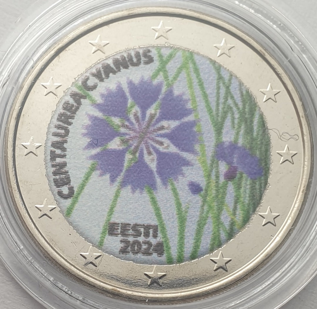 Estonie - 2 euros 2024, couleur, non circulée