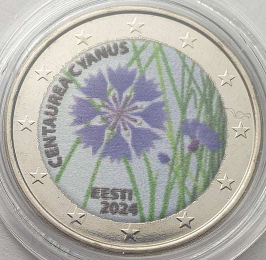 Estonie - 2 euros 2024, couleur, non circulée
