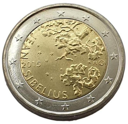 Finlande - 2 euros 2015 A, non circulé