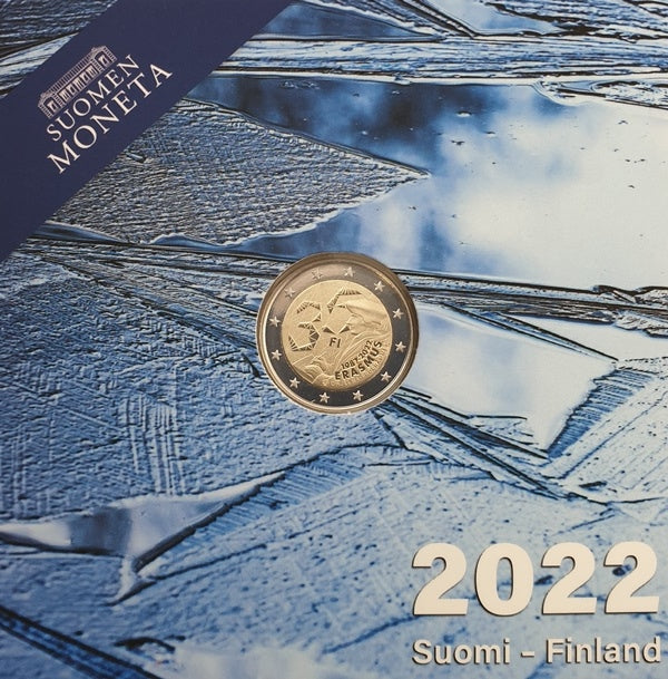 Finlande - 2 euros 2022, 35 ans du programme Erasmus, PREUVE