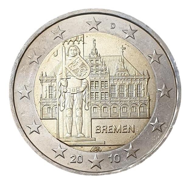 Allemagne - 2 euros 2010 J, non circulé