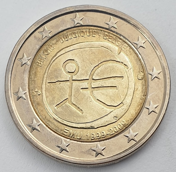 Belgique - 2 euros (EMU 2009), non circulé