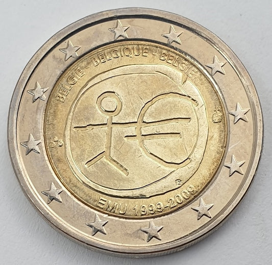 Belgique - 2 euros (EMU 2009), non circulé