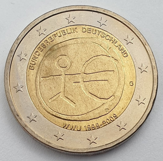Allemagne - 2 euros G (EMU 2009), non circulé