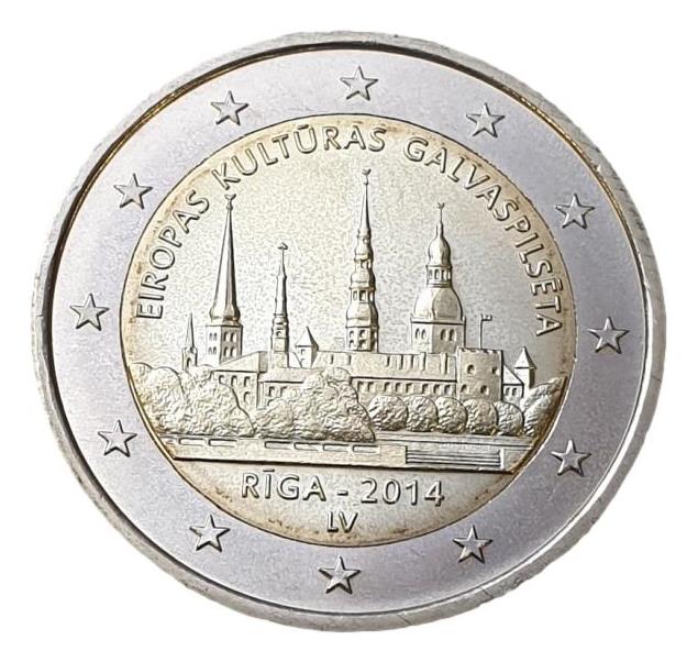 Lettonie - 2 euros 2014, non circulé