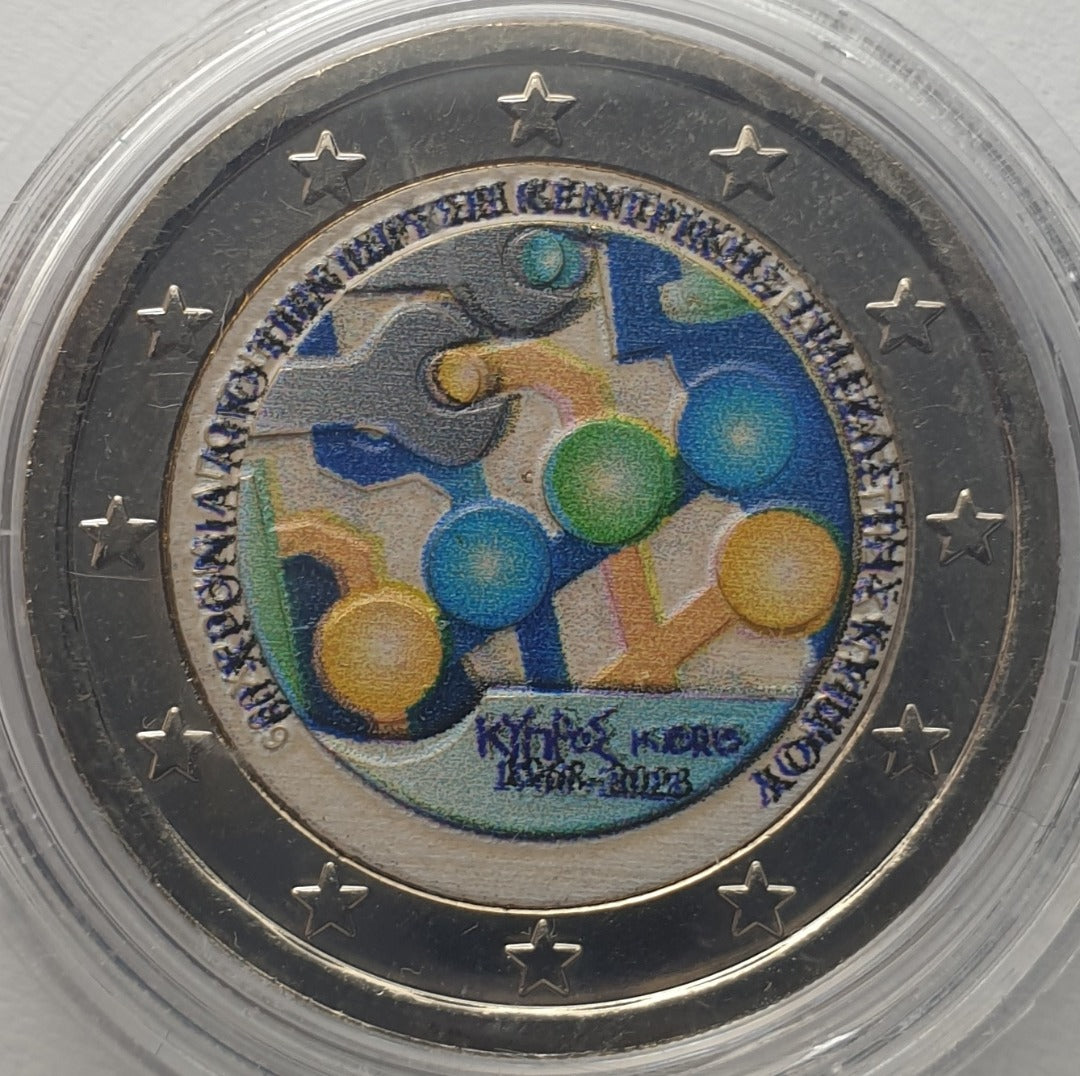 Chypre - 2 euros 2023 A, couleur, non circulée