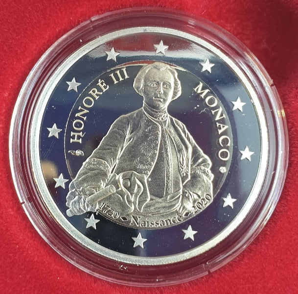 Monaco - 2 euros 2020, non circulé, épreuve