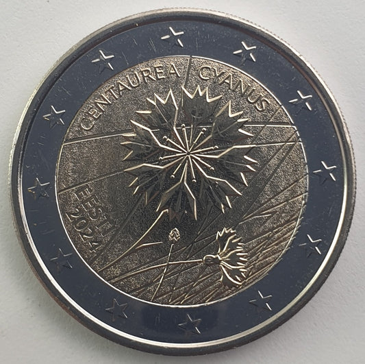 Estonie - 2 euros 2024 A, non circulée