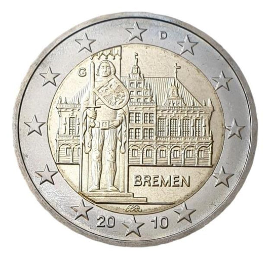 Allemagne - 2 euros 2010 G, non circulé