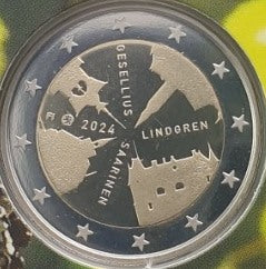 Finlande - 2 Euro 2024, Architecture finlandaise, PREUVE