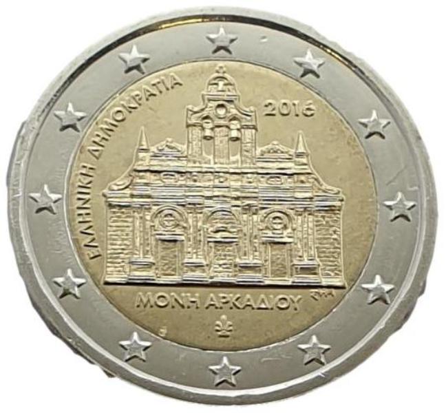 Grèce - 2 euros 2016 A, non circulé