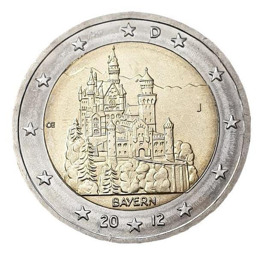 Allemagne - 2 euros 2012 J, non circulé