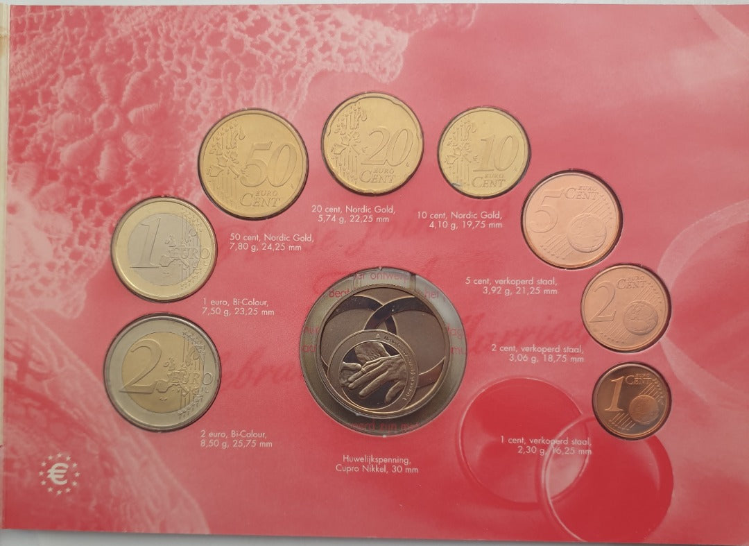 Pays-Bas - Euro Set 2004, Mariage