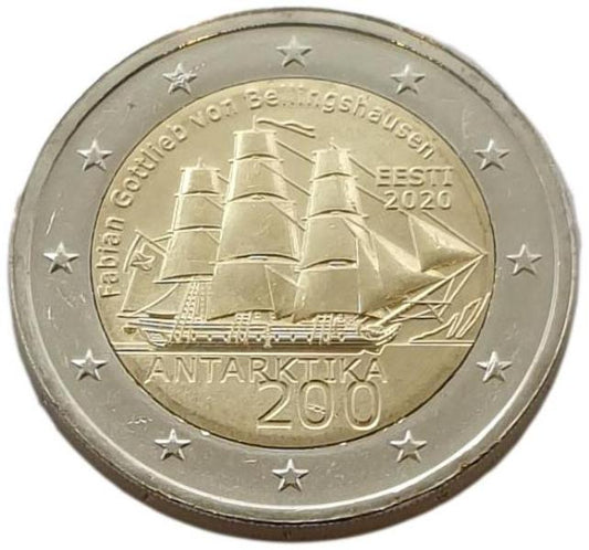 Estonie - 2 euros 2020 A, non circulée