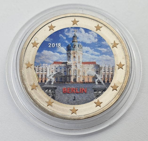 Allemagne - 2 euros 2018 J, couleur, non circulée