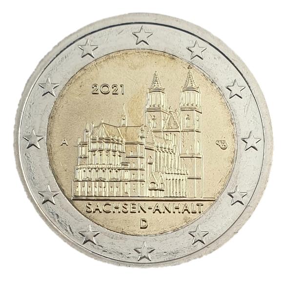 Allemagne - 2 euros 2021 A, non circulé