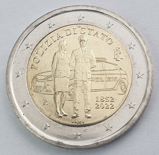 Italie - 2 euros 2022 A, non circulé