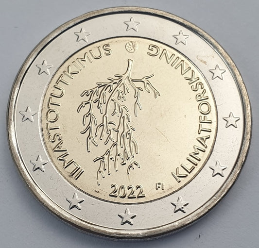 Finlande - 2 euros 2022 B, non circulée