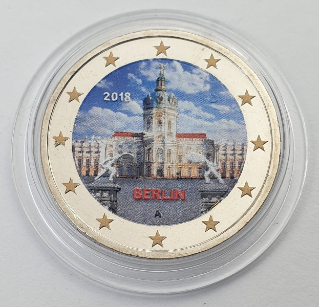Allemagne - 2 euros 2018 A, couleur, non circulée