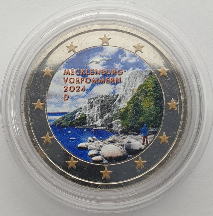 Allemagne - 2 Euro 2024 (D), Couleur
